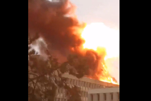 إصابات في انفجار 3 إسطوانات غاز بجامعة ليون الفرنسية 
